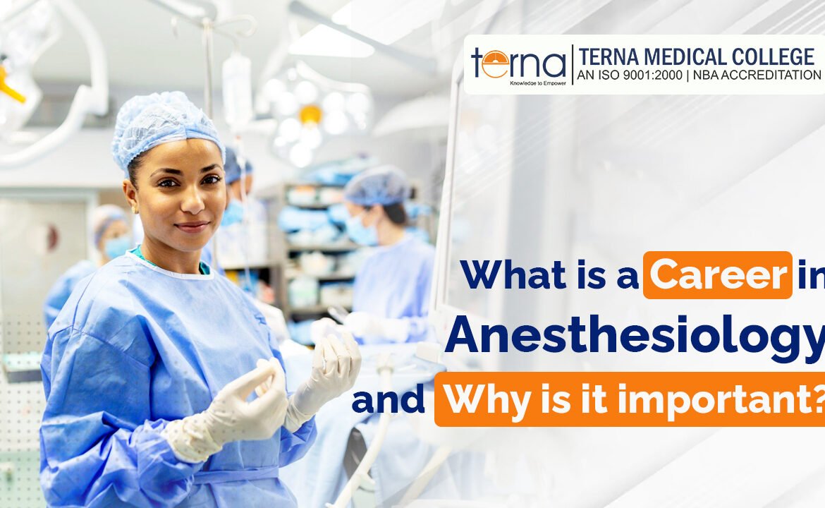 Career in Anesthesiology